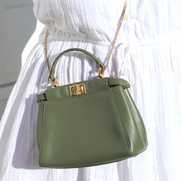 ☆SOLD☆ Fendi Iconic Mini Peekaboo Handbag - Picture 12 of 13